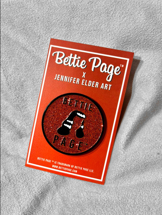 Large Pin Badge by Jennifer Elder Art