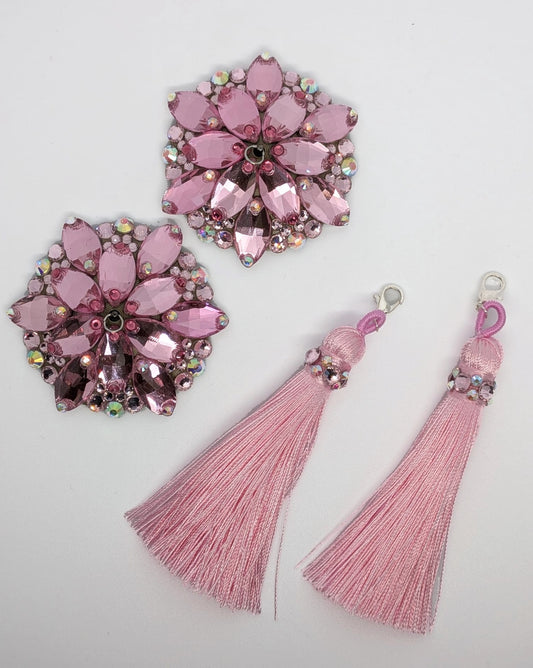 Rhinestone Pasties (Pink)