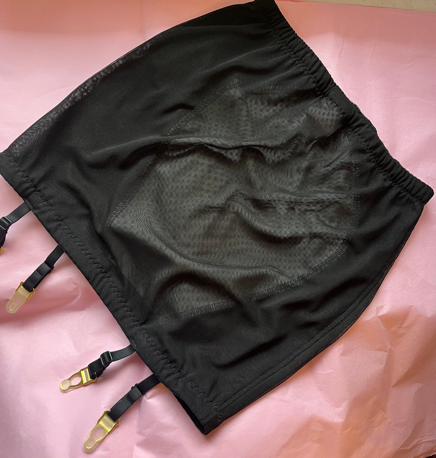 Velvet Leopard Print Girdle