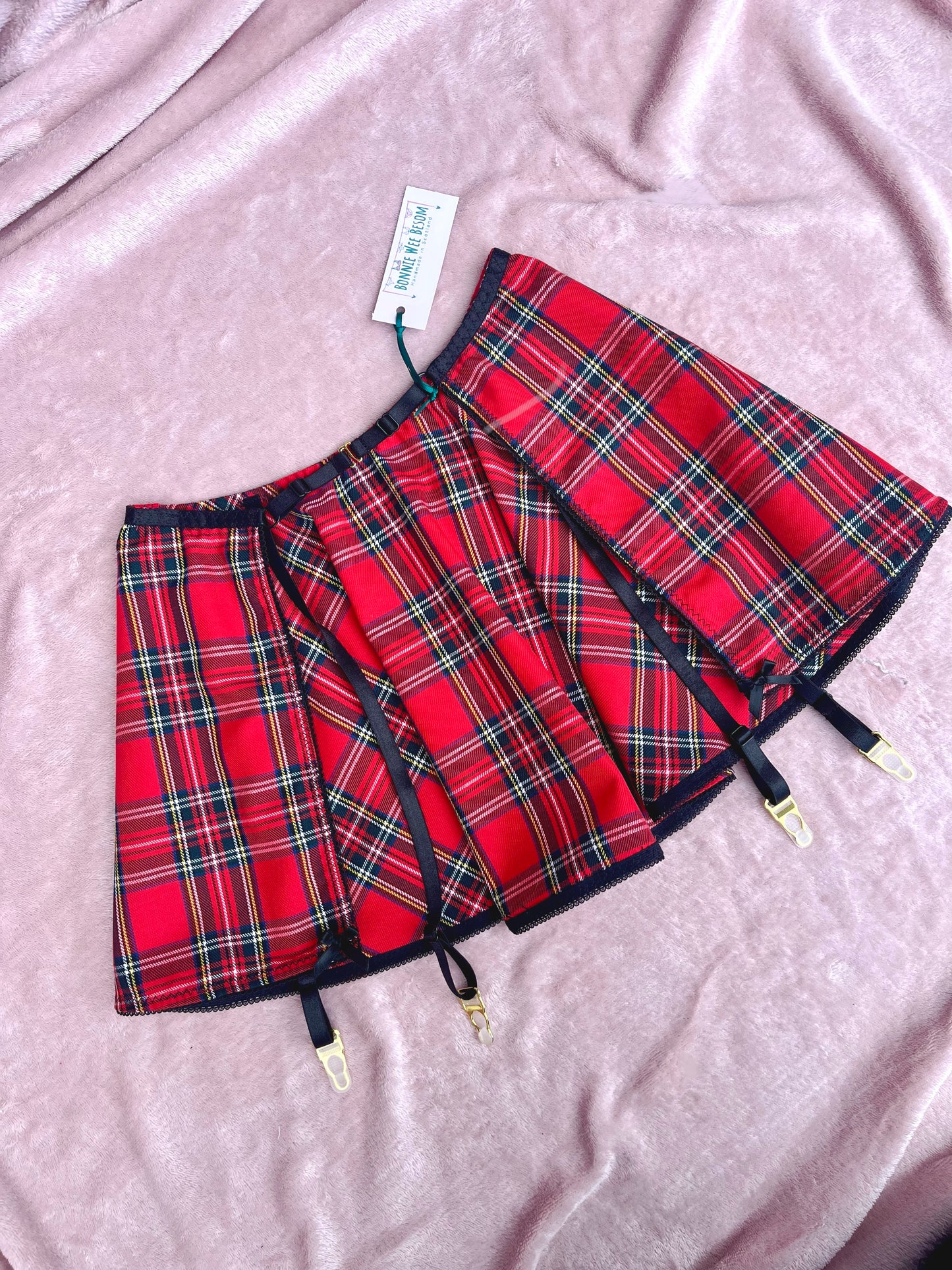 Tartan Suspender Skirt