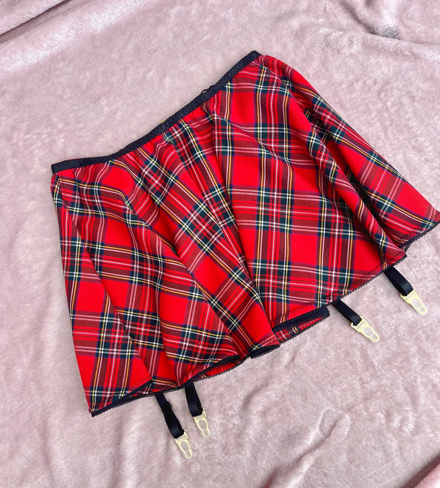 Tartan Suspender Skirt