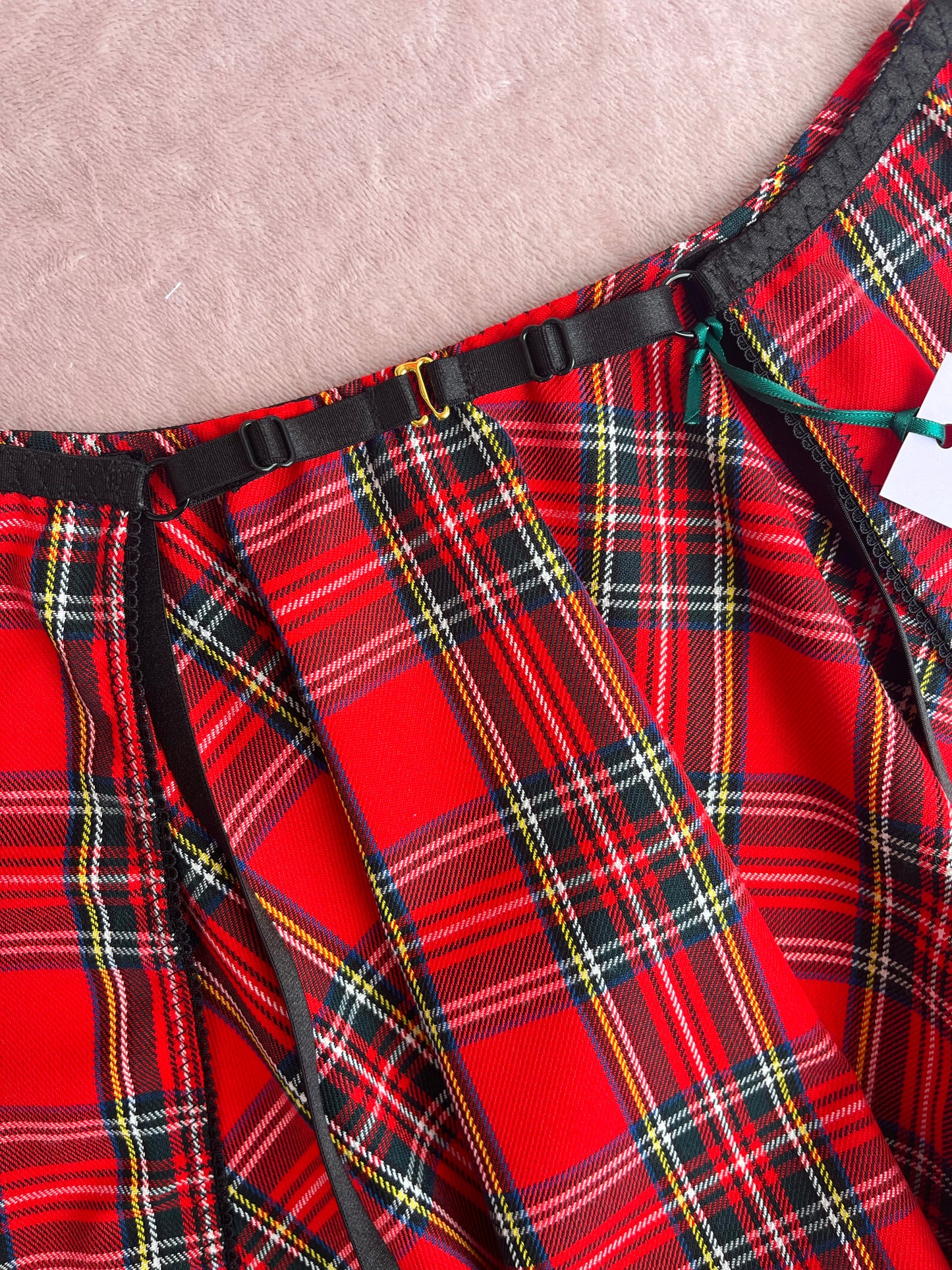 Tartan Suspender Skirt