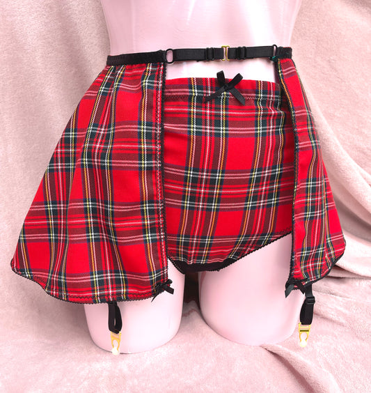 Tartan Suspender Skirt