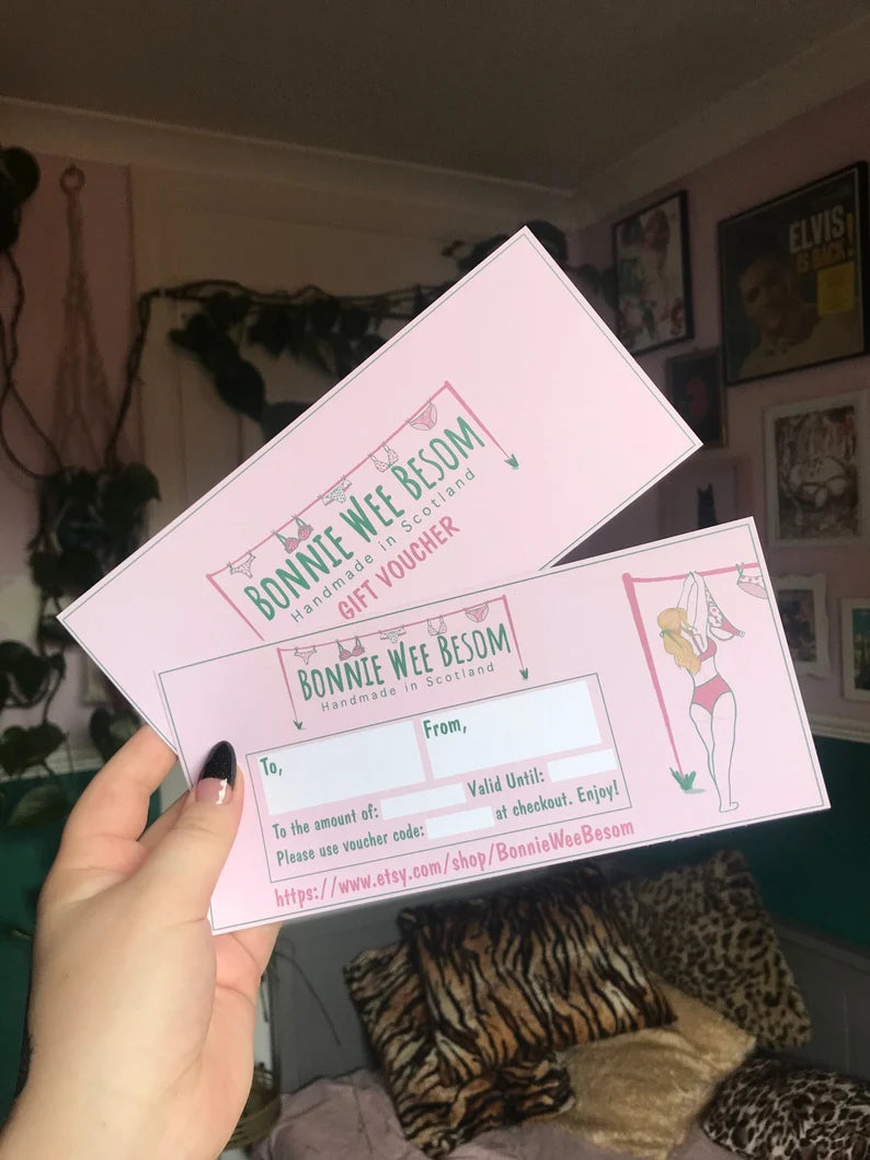 Bonnie Wee Besom Digital Gift Voucher