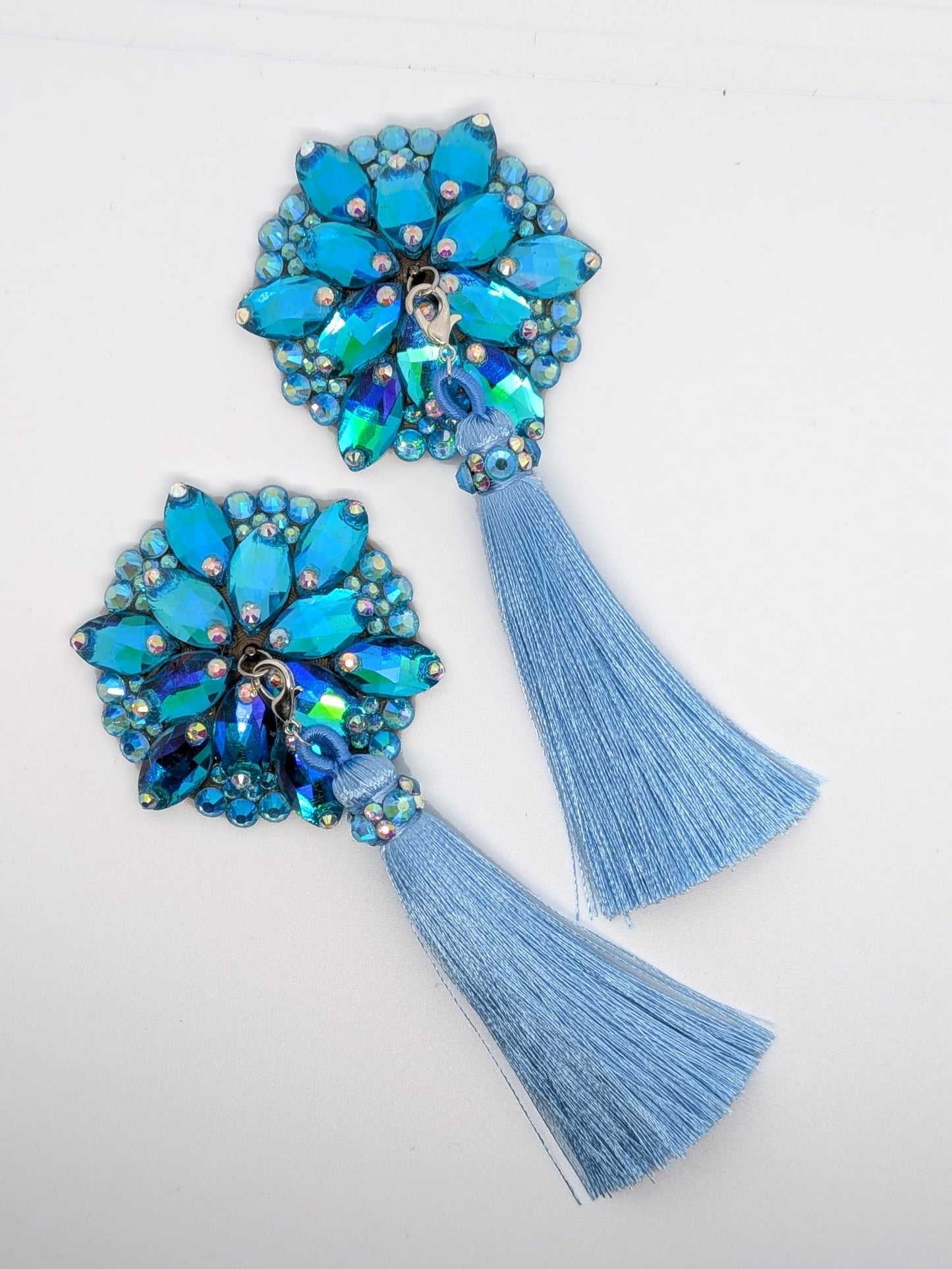 Rhinestone Pasties (Blue)