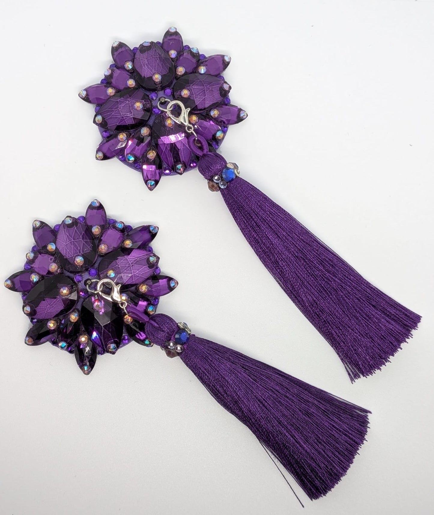 Rhinestone Pasties (Purple)