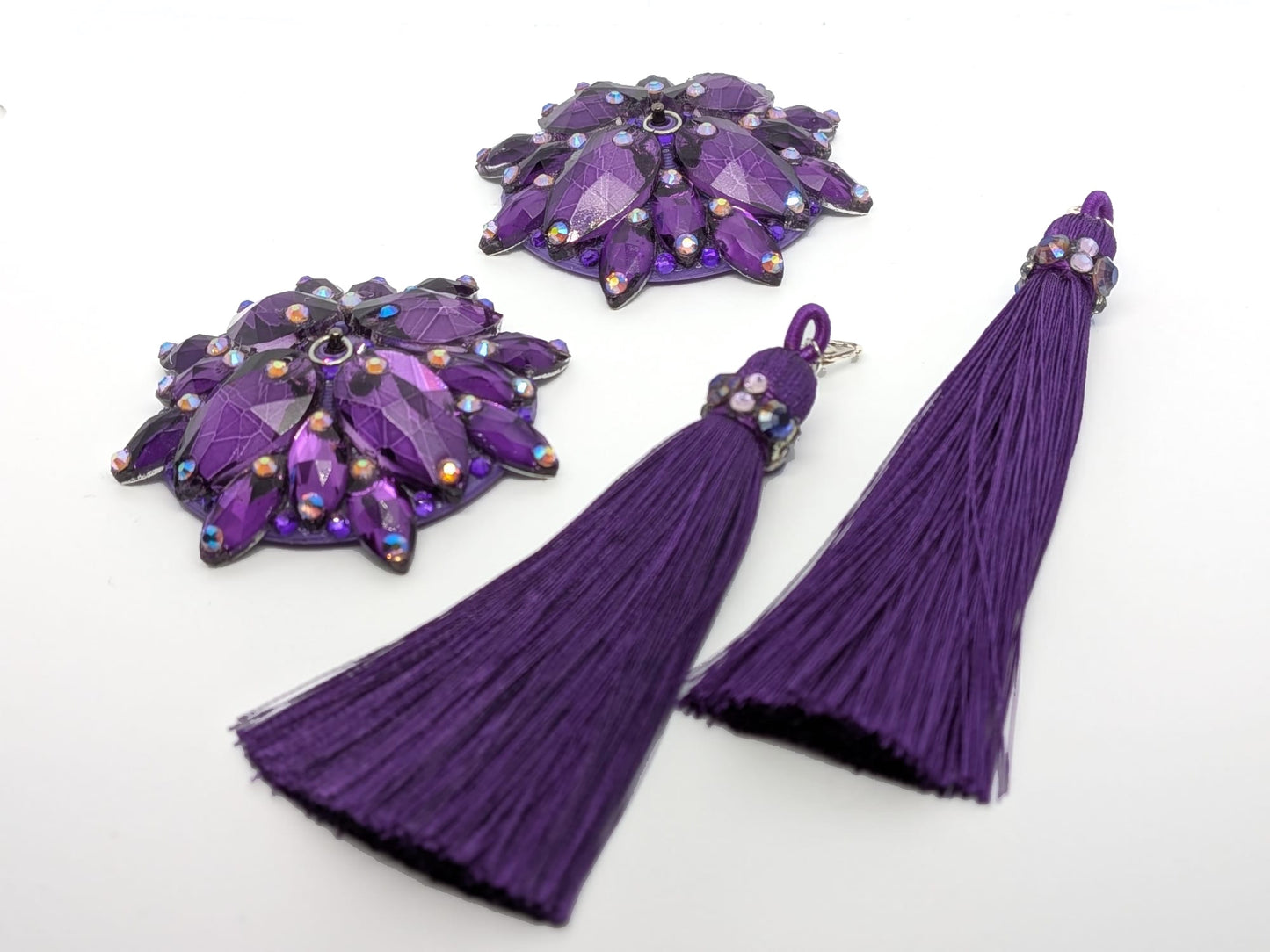 Rhinestone Pasties (Purple)