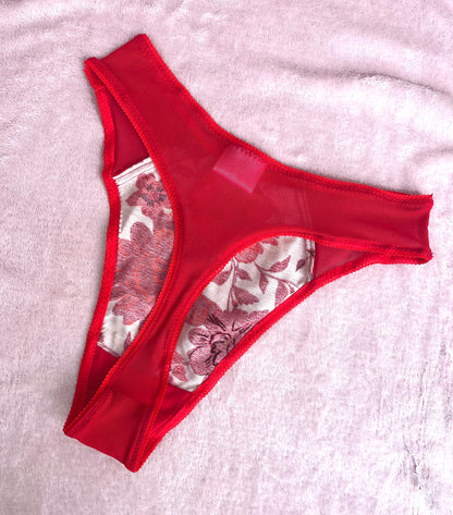 High Leg Thong