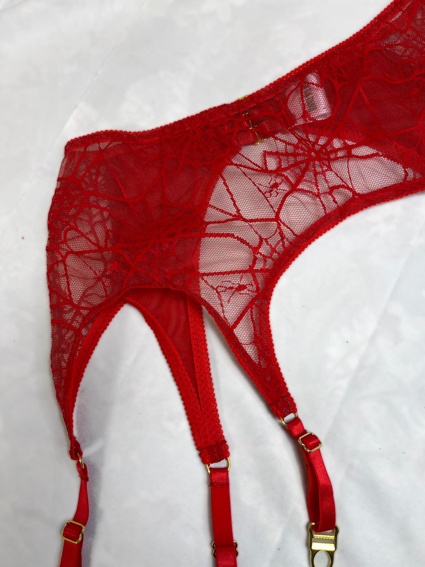 Six Clip Suspender Belt