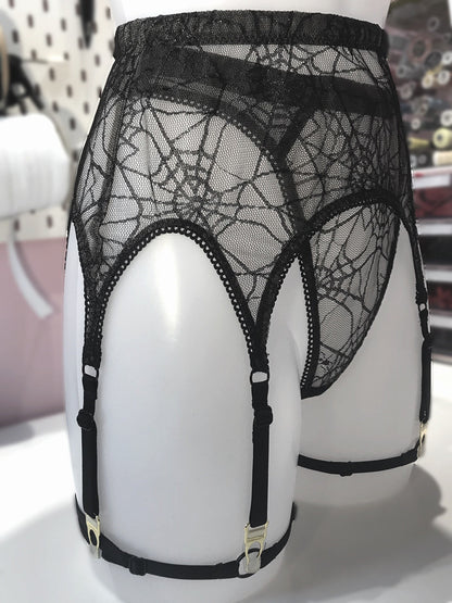 Six Clip Suspender Belt