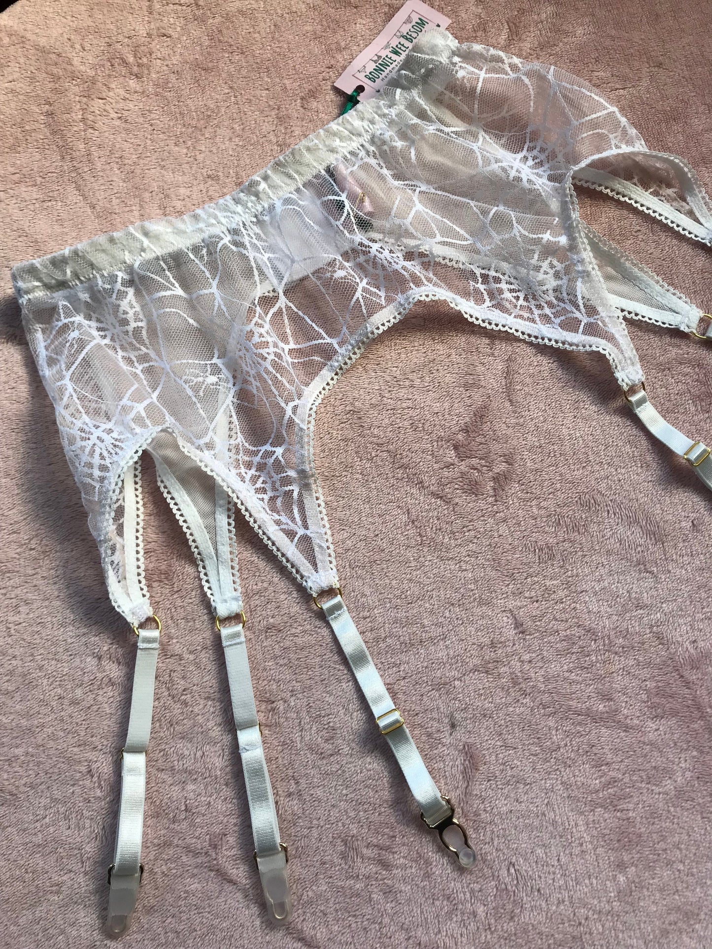 Six Clip Suspender Belt