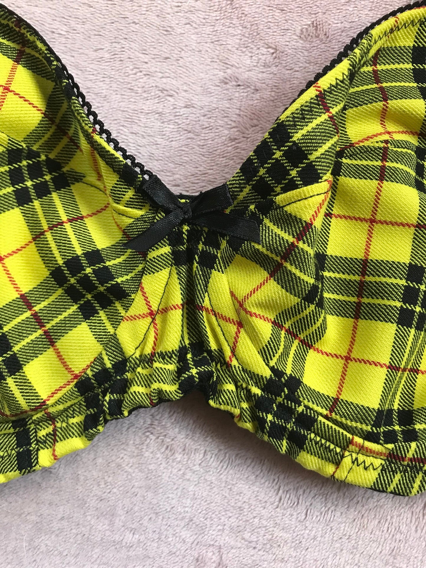 Wired Plunge Bra, Macleod Tartan