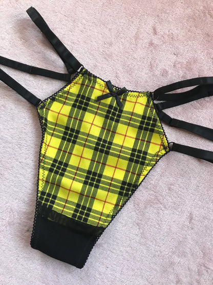 Strappy Thong, Macleod Tartan